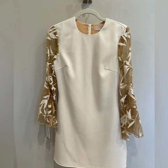 KEEPSAKE the Label | Dresses | Keepsake White Mini Dress With Lace Long  Sleeves | Poshmark